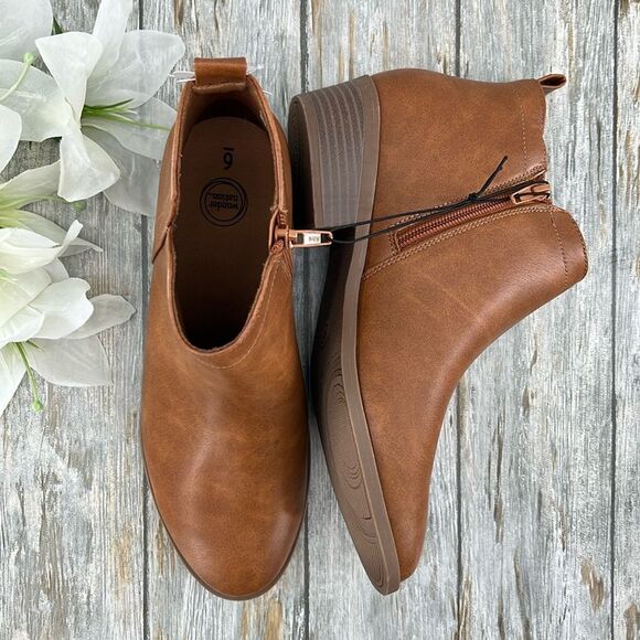 Big Girls Fashion Ankle Booties Boots Shoes Size 6 - Picture 1 of 11